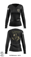 LMPD SRT 26773005 Women's Long Sleeve V-neck Shirt - 1