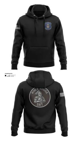 Hoodie, River Rouge Police Special Response Team, Police, Teamtime, Team time, sublimation, custom sports apparel, team uniforms, spirit wear, spiritwear, sports uniforms, custom shirts, team store, custom team store, fundraiser sports, apparel fundraiser
