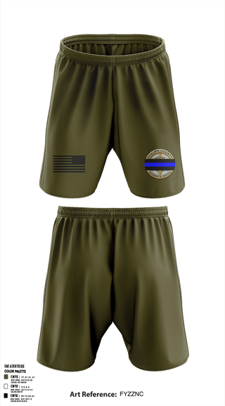 Athletic Shorts With Pockets, Phillips County Sheriff Department,, Police, Teamtime, Team time, sublimation, custom sports apparel, team uniforms, spirit wear, spiritwear, sports uniforms, custom shirts, team store, custom team store, fundraiser sports, apparel fundraiser