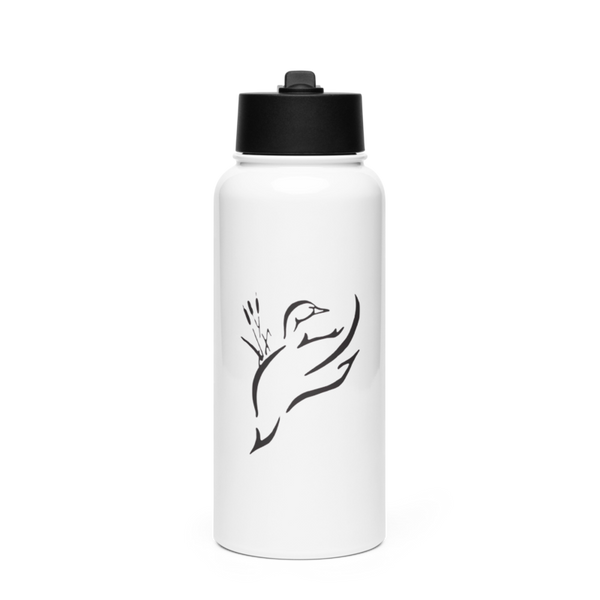 Wildlife Outfitters 71663504 Stainless Steel Water Bottle with a Straw Lid