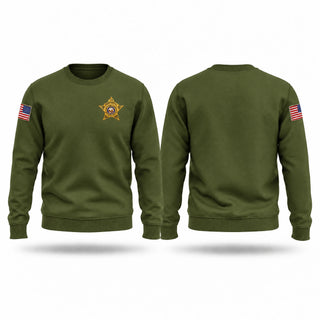 Crew Neck Sweatshirt, Madison County Sheriff Office, Police, Teamtime, Team time, sublimation, custom sports apparel, team uniforms, spirit wear, spiritwear, sports uniforms, custom shirts, team store, custom team store, fundraiser sports, apparel fundraiser