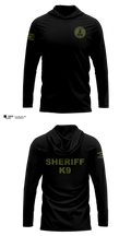 Franklin County Sheriff Office K9 Long Sleeve hooded sunshirt - 12