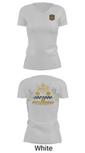 Pittsburgh Police NFL Draft 2026 29567296 Women's Short Sleeve V-neck Shirt - 12