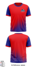 SBA Eagles Tennis 44818213 Short Sleeve Performance Shirt - 1