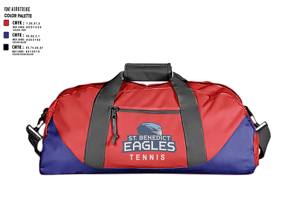 SBA Eagles Tennis 44818213 Duffle Bag - 1