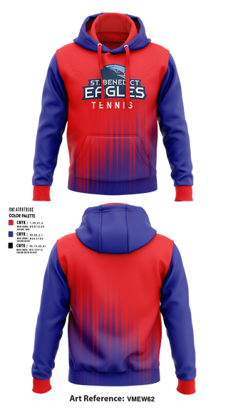 SBA Eagles Tennis 44818213 Hoodie - 1