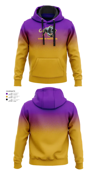 Hoodie, Camden Panthers, Wrestling, Teamtime, Team time, sublimation, custom sports apparel, team uniforms, spirit wear, spiritwear, sports uniforms, custom shirts, team store, custom team store, fundraiser sports, apparel fundraiser