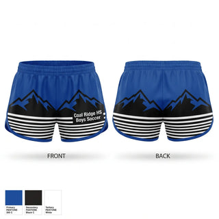 Womens Shorts, Coal Ridge HS Boys Soccer, Men's Soccer, Teamtime, Team time, sublimation, custom sports apparel, team uniforms, spirit wear, spiritwear, sports uniforms, custom shirts, team store, custom team store, fundraiser sports, apparel fundraiser