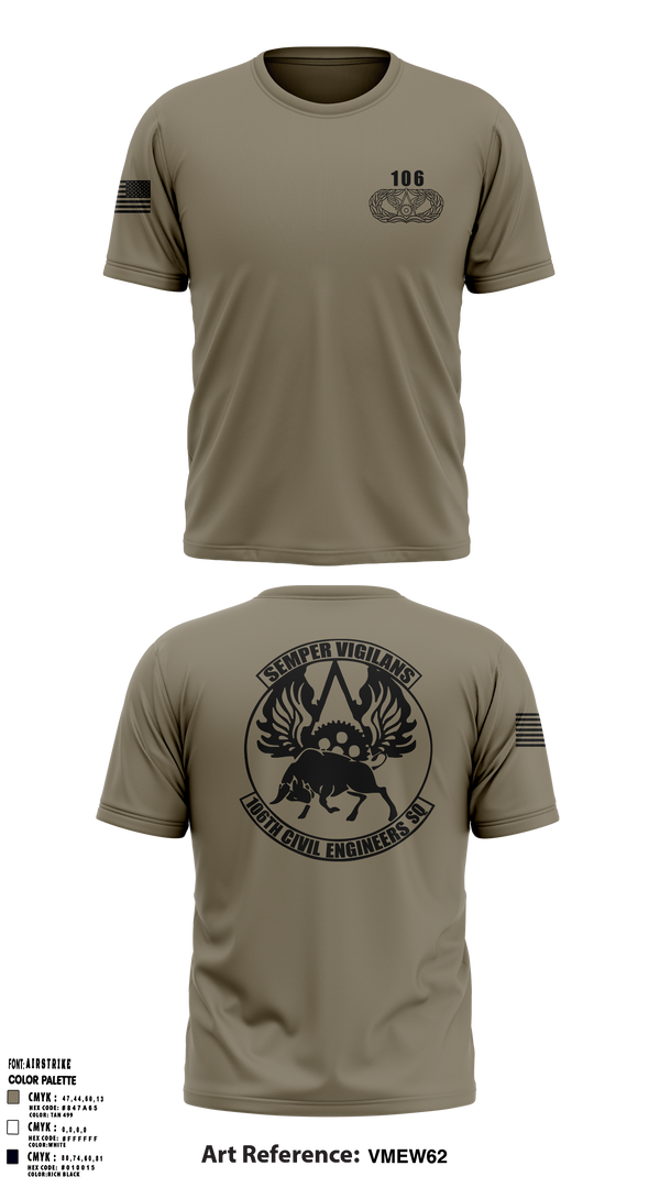 106 CES 37582767 Short Sleeve Performance Shirt - 1