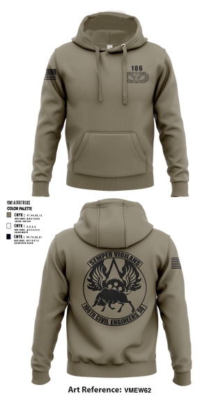 106 CES 37582767 Hoodie - 1