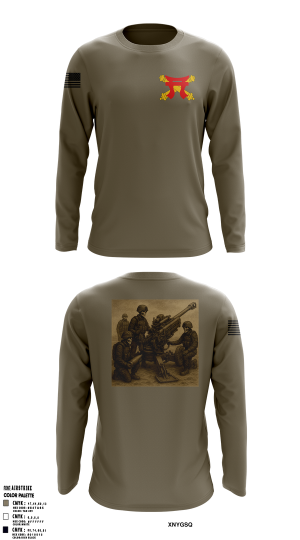 Crusader Battery 85156084 Long Sleeve Performance Shirt 2