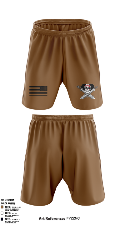 1-320TH FAR FOX CO 75222266 Athletic Shorts With Pockets - 1
