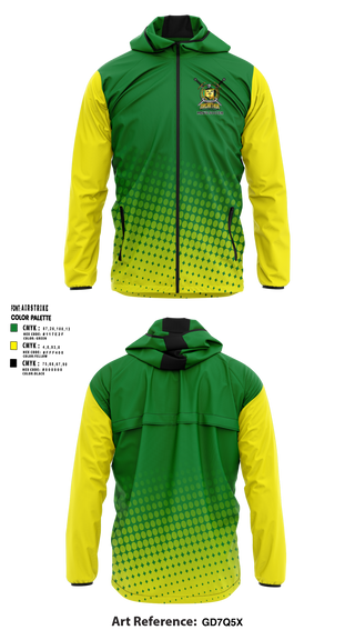 MacArthur Scots Soccer 93459235 Windbreaker - 1