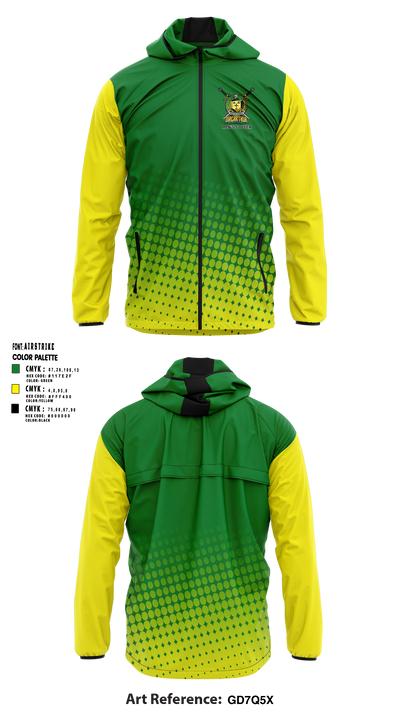 MacArthur Scots Soccer 93459235 Windbreaker - 1