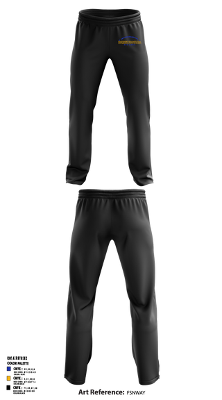 Big Lake Hornets Football 8189635 Sweatpants - 1