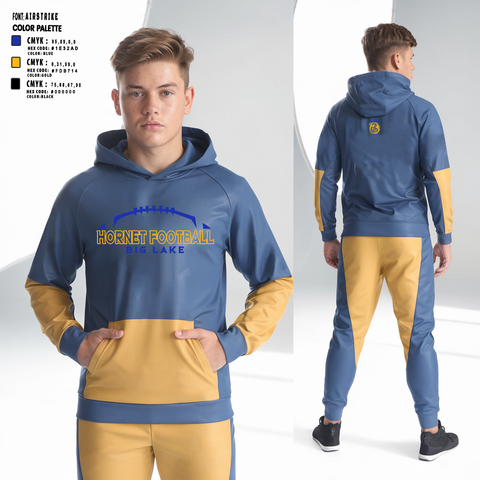 Big Lake Hornets Football 8189635 Hoodie - 2