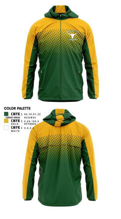 Battle Mountain Longhorns 79152921 Windbreaker - 2