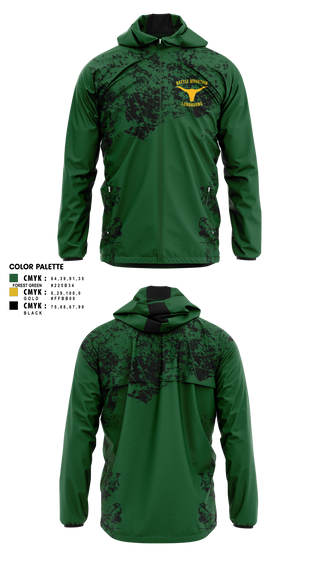 Battle Mountain Longhorns 79152921 Windbreaker - 3