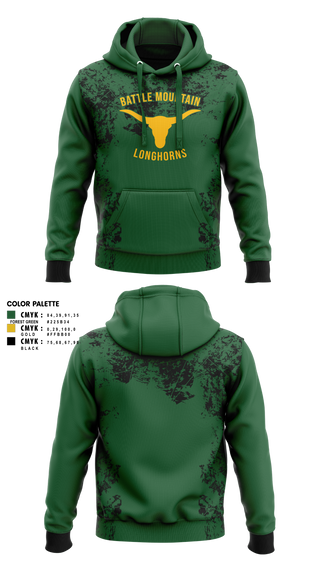 Battle Mountain Longhorns 79152921 Hoodie - 3