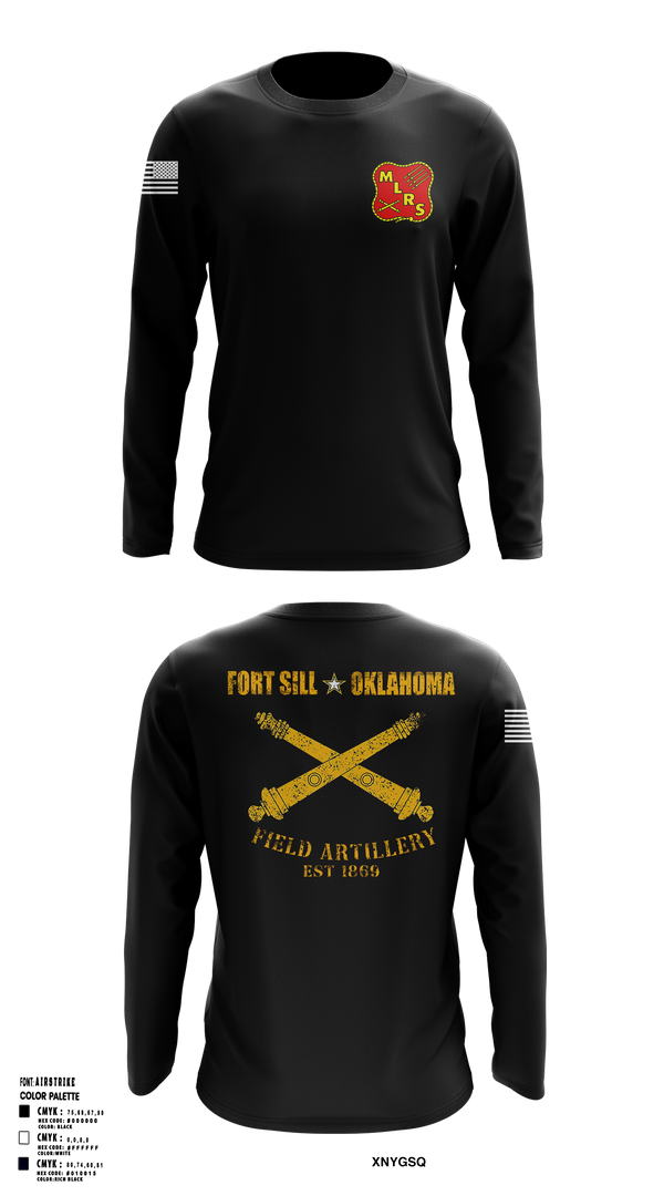 MLRS UNIT 89273856 Long Sleeve Performance Shirt - 1