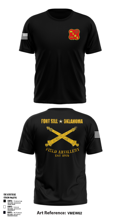 MLRS UNIT 89273856 Short Sleeve Performance Shirt - 1