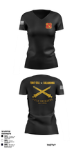 MLRS UNIT 89273856 Women's Short Sleeve V-neck Shirt - 1