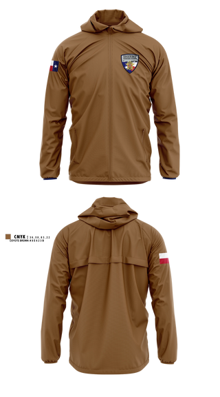 Windbreaker, Yoakum County Sheriff’s Office, Police, Teamtime, Team time, sublimation, custom sports apparel, team uniforms, spirit wear, spiritwear, sports uniforms, custom shirts, team store, custom team store, fundraiser sports, apparel fundraiser
