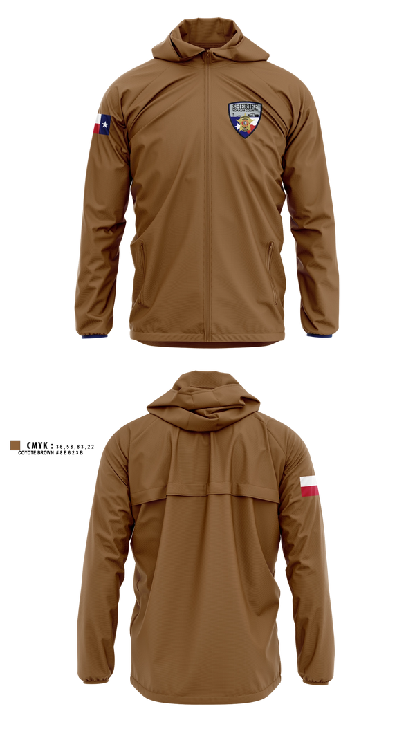 Windbreaker, Yoakum County Sheriff’s Office, Police, Teamtime, Team time, sublimation, custom sports apparel, team uniforms, spirit wear, spiritwear, sports uniforms, custom shirts, team store, custom team store, fundraiser sports, apparel fundraiser