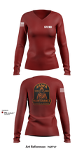 572nd 81334330 Women's Long Sleeve V-neck Shirt - 103