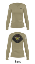 Roseville E.R.T. 91659020 Women's Long Sleeve V-neck Shirt - 92