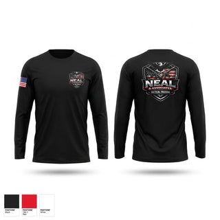 Long Sleeve Performance Shirt, Neal & Associates, Police, Teamtime, Team time, sublimation, custom sports apparel, team uniforms, spirit wear, spiritwear, sports uniforms, custom shirts, team store, custom team store, fundraiser sports, apparel fundraiser