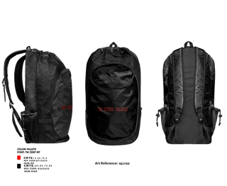 Gear Bag, DC West Dance, Spirit Store, Teamtime, Team time, sublimation, custom sports apparel, team uniforms, spirit wear, spiritwear, sports uniforms, custom shirts, team store, custom team store, fundraiser sports, apparel fundraiser