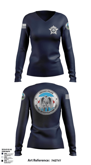 Womens Long Sleeve Vneck Shirt, SPECIAL INVESTIGATIONS UNIT, Police, Teamtime, Team time, sublimation, custom sports apparel, team uniforms, spirit wear, spiritwear, sports uniforms, custom shirts, team store, custom team store, fundraiser sports, apparel fundraiser