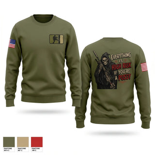 Crew Neck Sweatshirt, Virginia State Police SOD, Police, Teamtime, Team time, sublimation, custom sports apparel, team uniforms, spirit wear, spiritwear, sports uniforms, custom shirts, team store, custom team store, fundraiser sports, apparel fundraiser