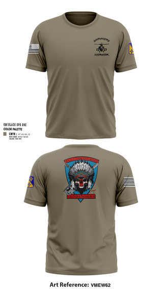 B Company, 1-210th Aviation Regt 56146981 Short Sleeve Performance Shirt - 6