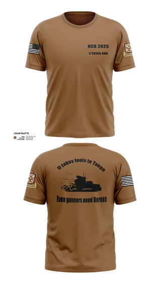 1/204th ADA 3113365 Short Sleeve Performance Shirt - 20