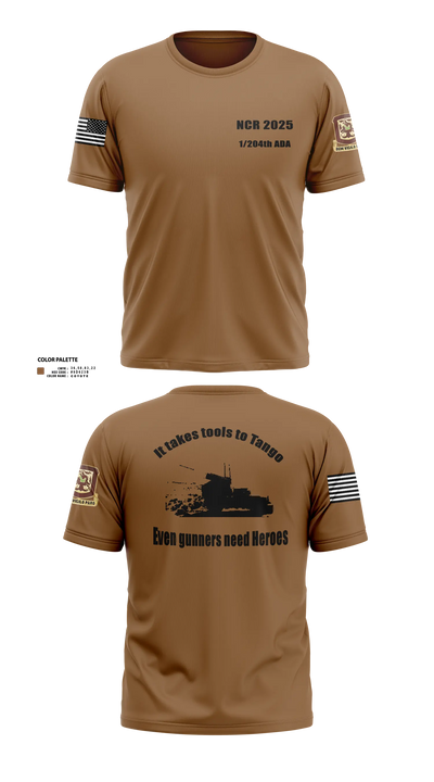 1/204th ADA 3113365 Short Sleeve Performance Shirt - 20