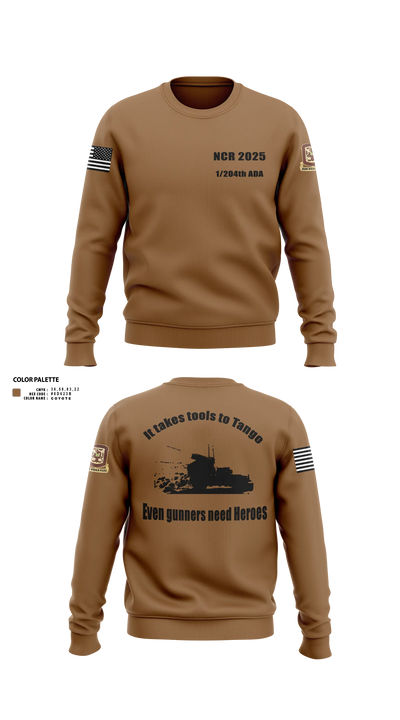 1/204th ADA 3113365 Crew Neck Sweatshirt - 20