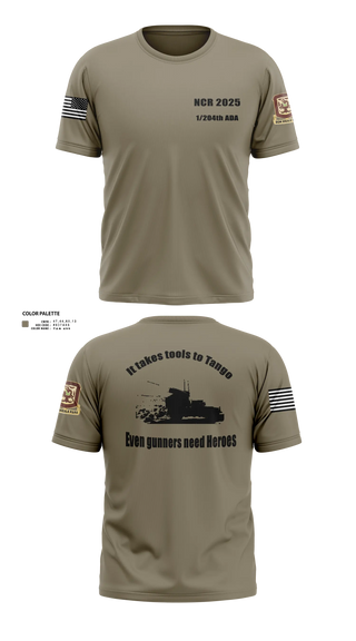 1/204th ADA 3113365 Old School Cotton Feel Shirt - 21
