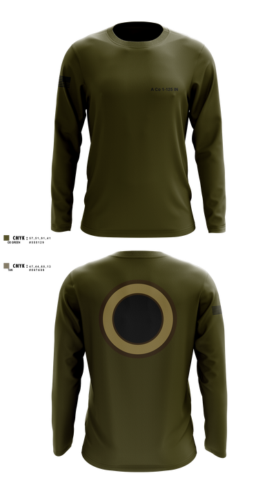 A Co 1-125 15040160 Long Sleeve Performance Shirt 2
