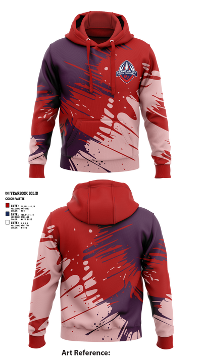 Grand Valley Youth Football 97329751 Hoodie - 1