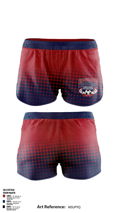 Langhorne Neshaminy United Soccer Club 57923086 Ranger Panties - 1