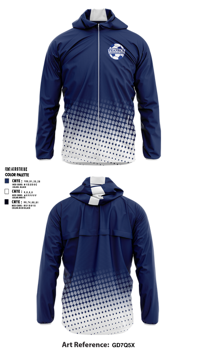 Teaneck Junior Soccer League 64824706 Windbreaker - 1