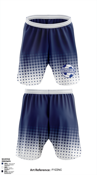 Teaneck Junior Soccer League 64824706 Athletic Shorts With Pockets - 1