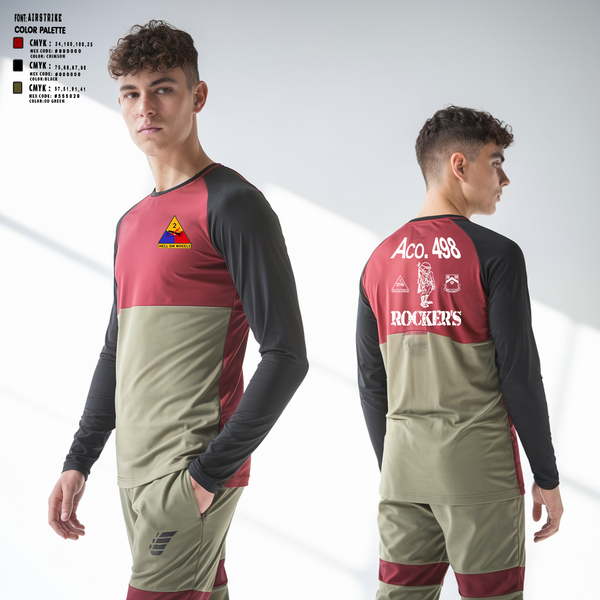 498th SUP BN 2AD (FWD) 97926339 Long Sleeve Performance Shirt 2
