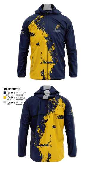 Blue Demons 16411864 Windbreaker - 1