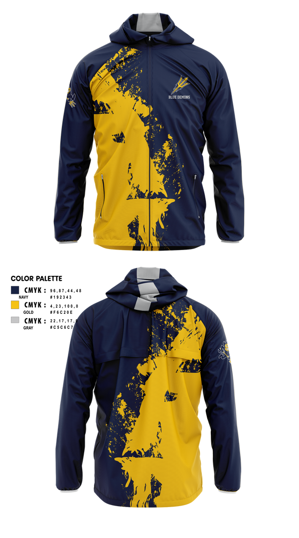 Blue Demons 16411864 Windbreaker - 1