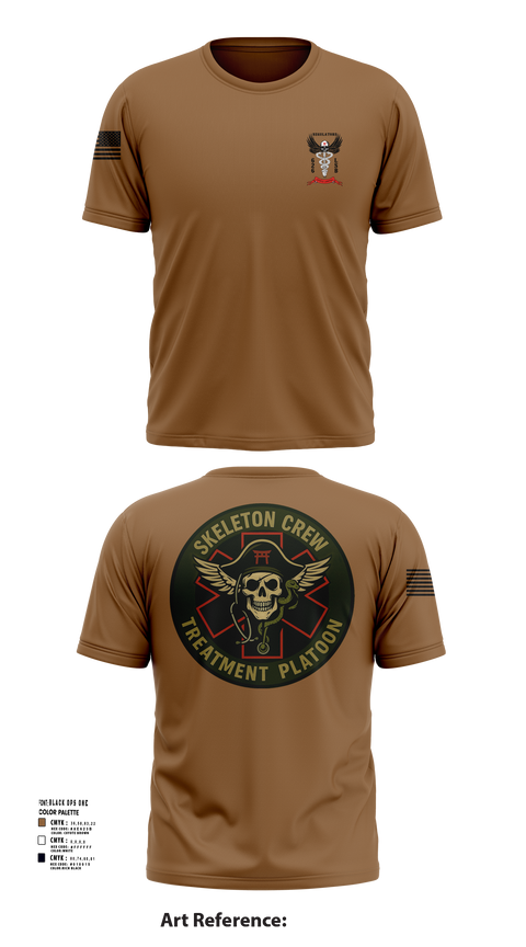 Treatment Platoon 30194736 Old School Cotton Feel Shirt - 1