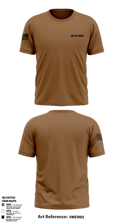 354th CMCO 72084124 Old School Cotton Feel Shirt - 1