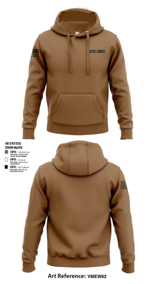 354th CMCO 72084124 Hoodie - 1
